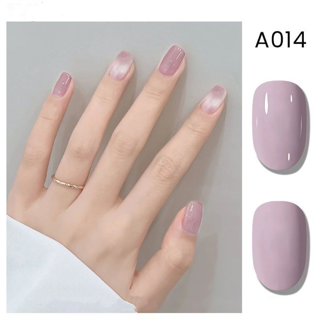 MAYCHAO10ml Gel Smalto per unghie Gel 13 Colori Semi Permanente Solido Gel per unghie Soak Off Gel UV per Base Top Coat Casa fai da te