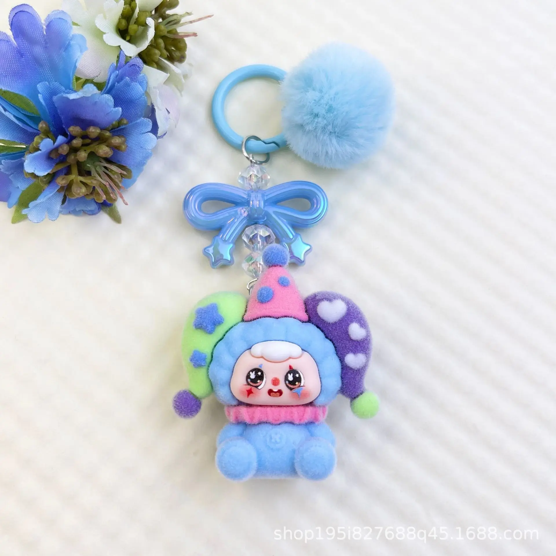 1PCSNew نموذج كيس فول السيرك زوجين سيارة المفاتيح حقيبة شماعات الديكور العصرية لعبة المفاتيح