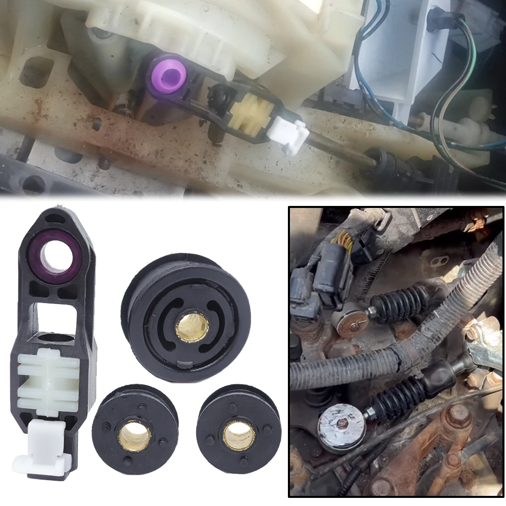 

Manual Gear Shift Selector Lever Linkage Cable Connect Bushing Rod For Nissan Altima Maxima Sentra Primera Almera Pulsar X-Trail