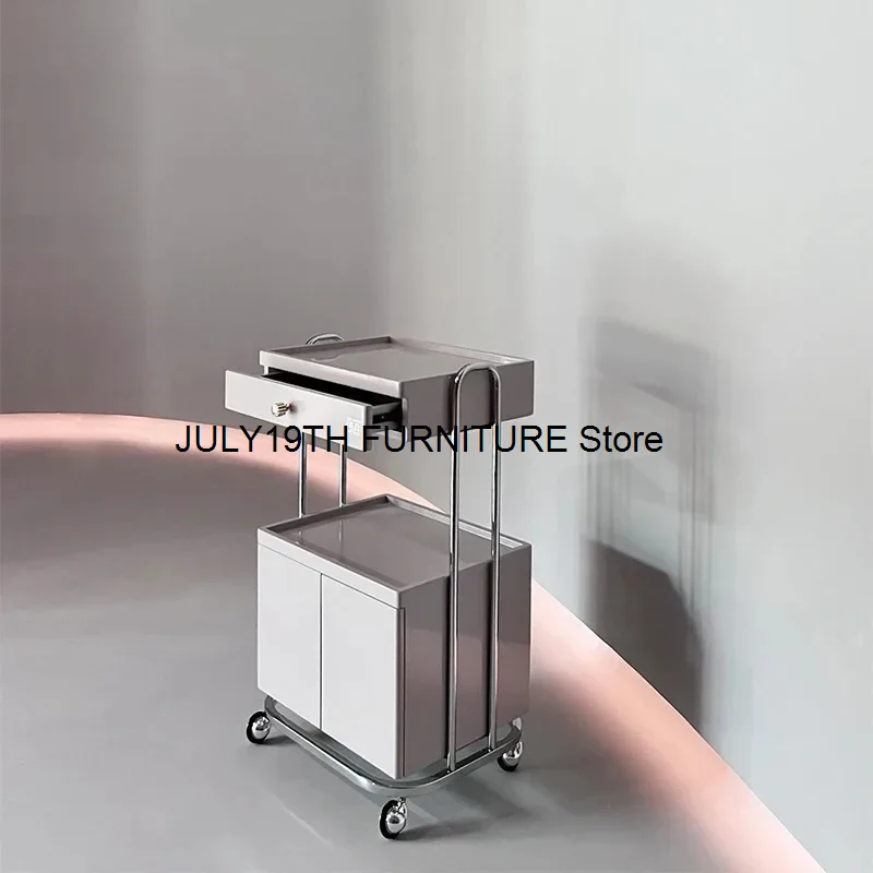 

Tattoo Beauty Salon Trolley Utility Barber Hair Utility Salon Trolley Cosmetic Spa Carrito Auxiliar Salon Furniture BL50ST