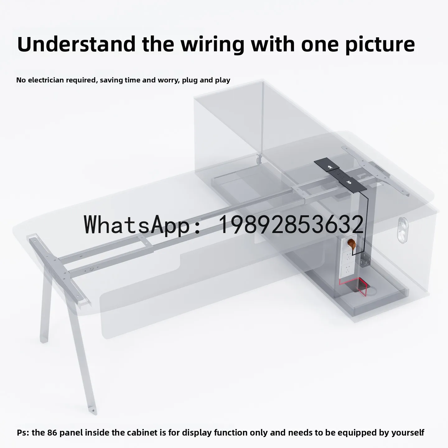YFY Simple and Elegant Adjustable Executive  Office  and Chair Set Simple Modern Manager  Single  Manager