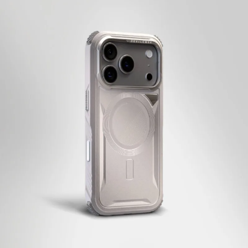 DEVILCASE Magnetic Case For iPhone 18 Pro / ProMax Shockproof Heat Dissipation Armor Cover With Premium Aluminum Frame