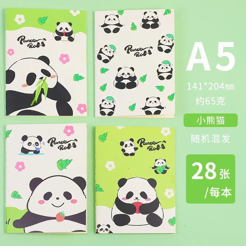 24Pcs Wholesale Cartoon Student Notepad Junior High School Student Car Line Exercise Book, Reward Gift