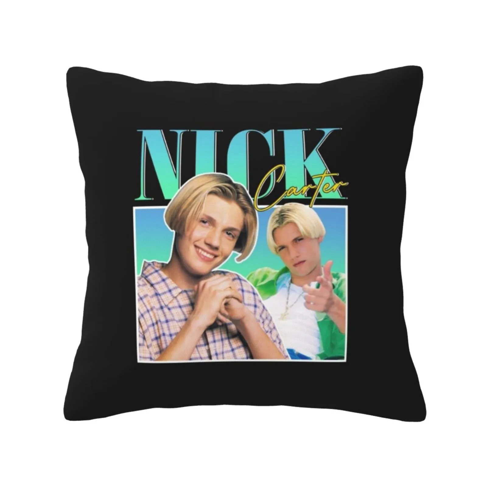 Nick Carter Backstreet Boys 90s Style Pillows Case Bedroom Home Decoration Backstreet Boys Bsb 90s Nick Carter Music Boyband I