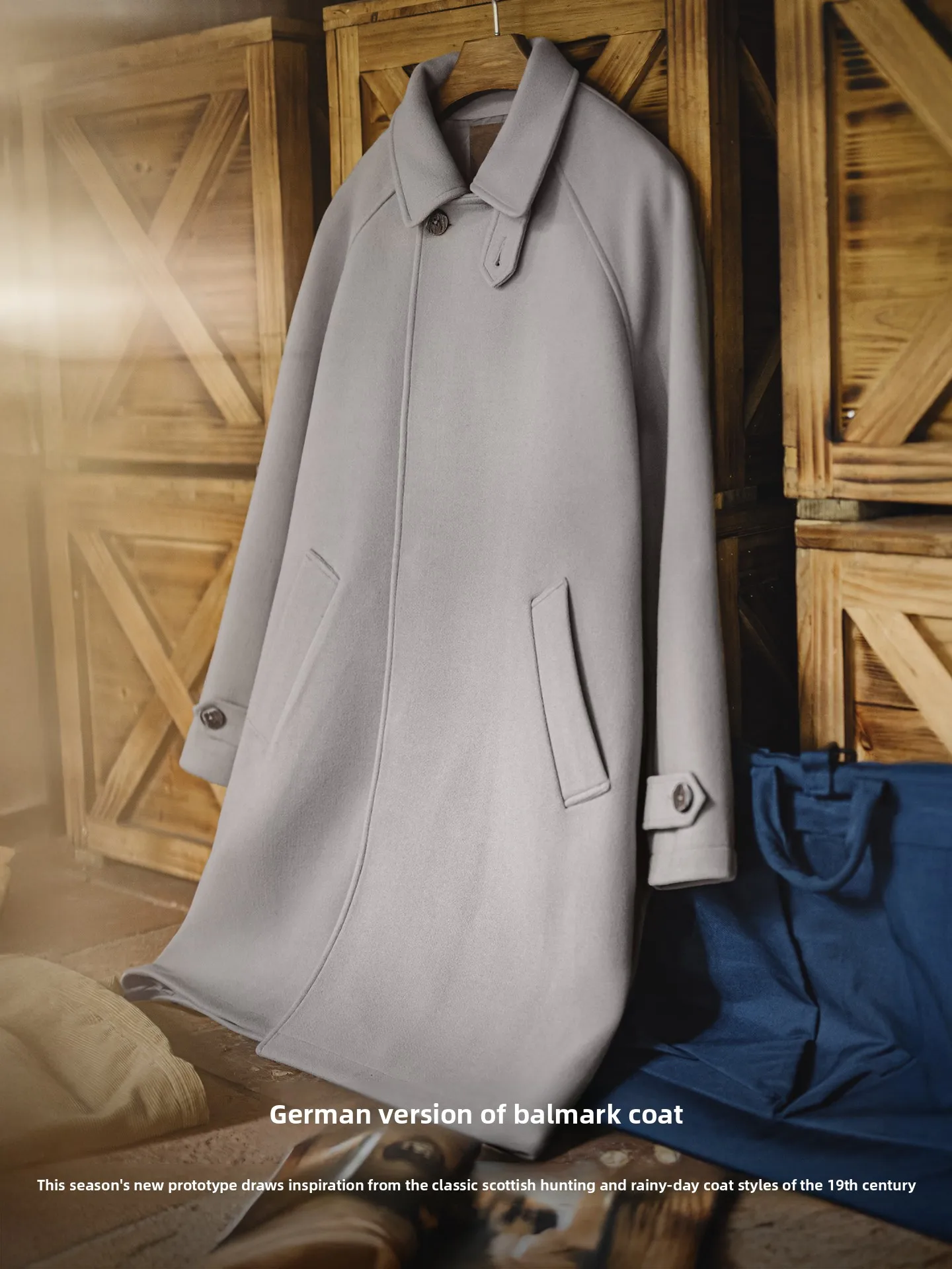 

Мужское длинное пальто Maden Men's Long Coat ey Barma Ken Sle, повседневная модная верхняя одежда, осенне-зимнее, свободного кроя, на одной пуговице, однотонное