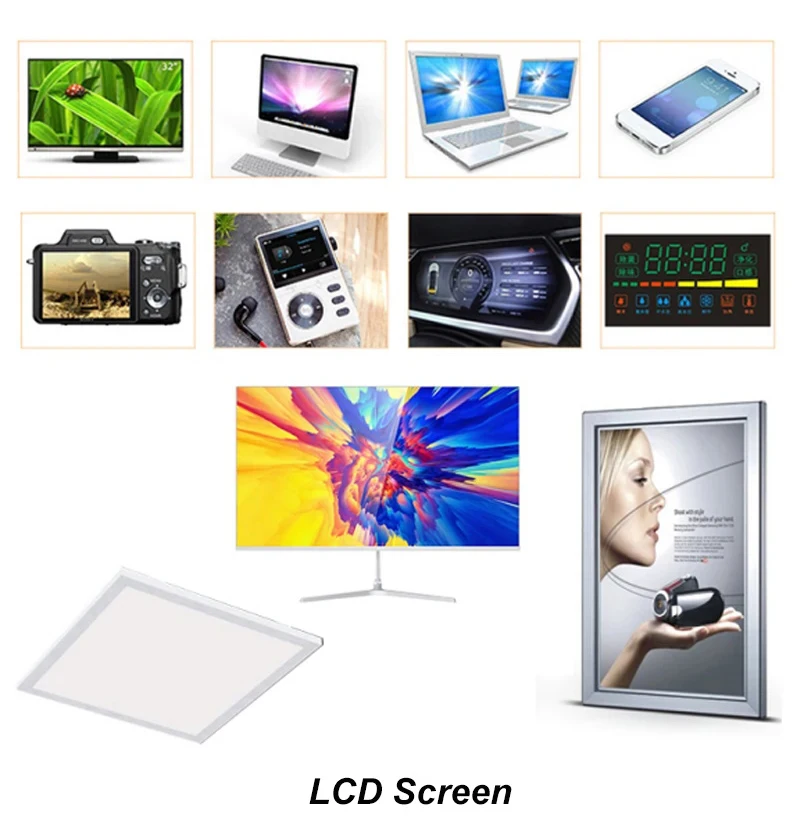 Imagem -06 - Led Light tv Pet Backlight Folha de Papel Filme Difusor Conjunto de Amostras de Filme Reflexivo