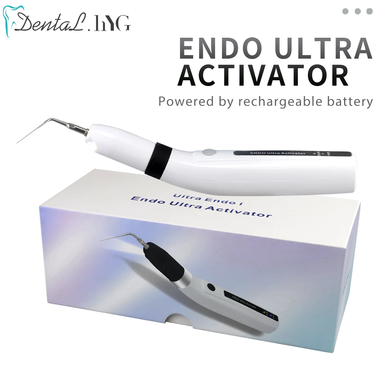 Dental Endo Activator With LED Light Root Canal  Sonic Irrigator Tips For Dental Instrument Endodontic Dentistry Tools