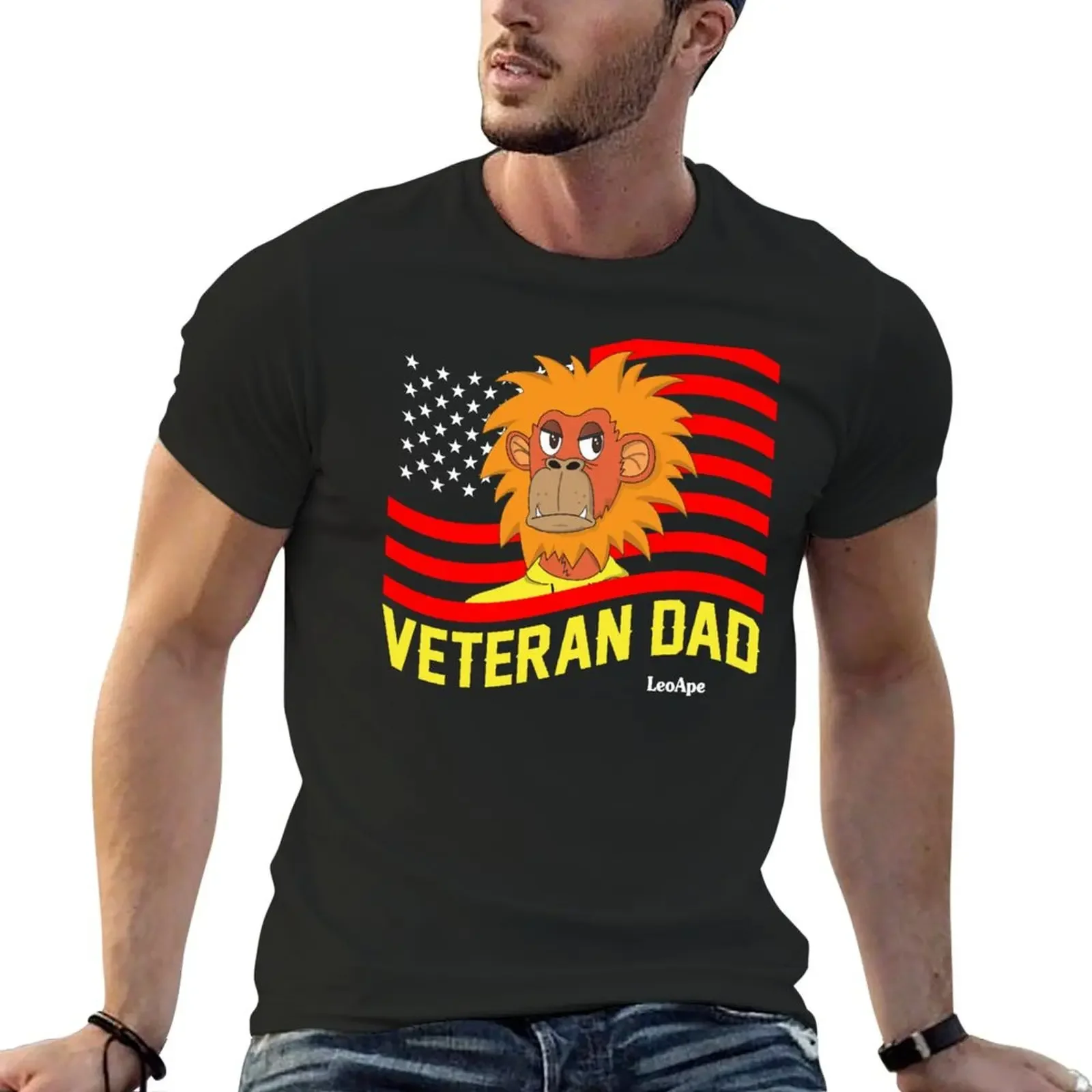 

Veteran Dad T-Shirt korean fashion anime t shirts t shirt men 100℅ cotton