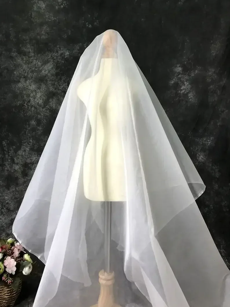 High quality silky organza fabric Harder organza tulle lace fabric   Dress Tutu  Wedding Dress Bridal Veil 1 meter 39