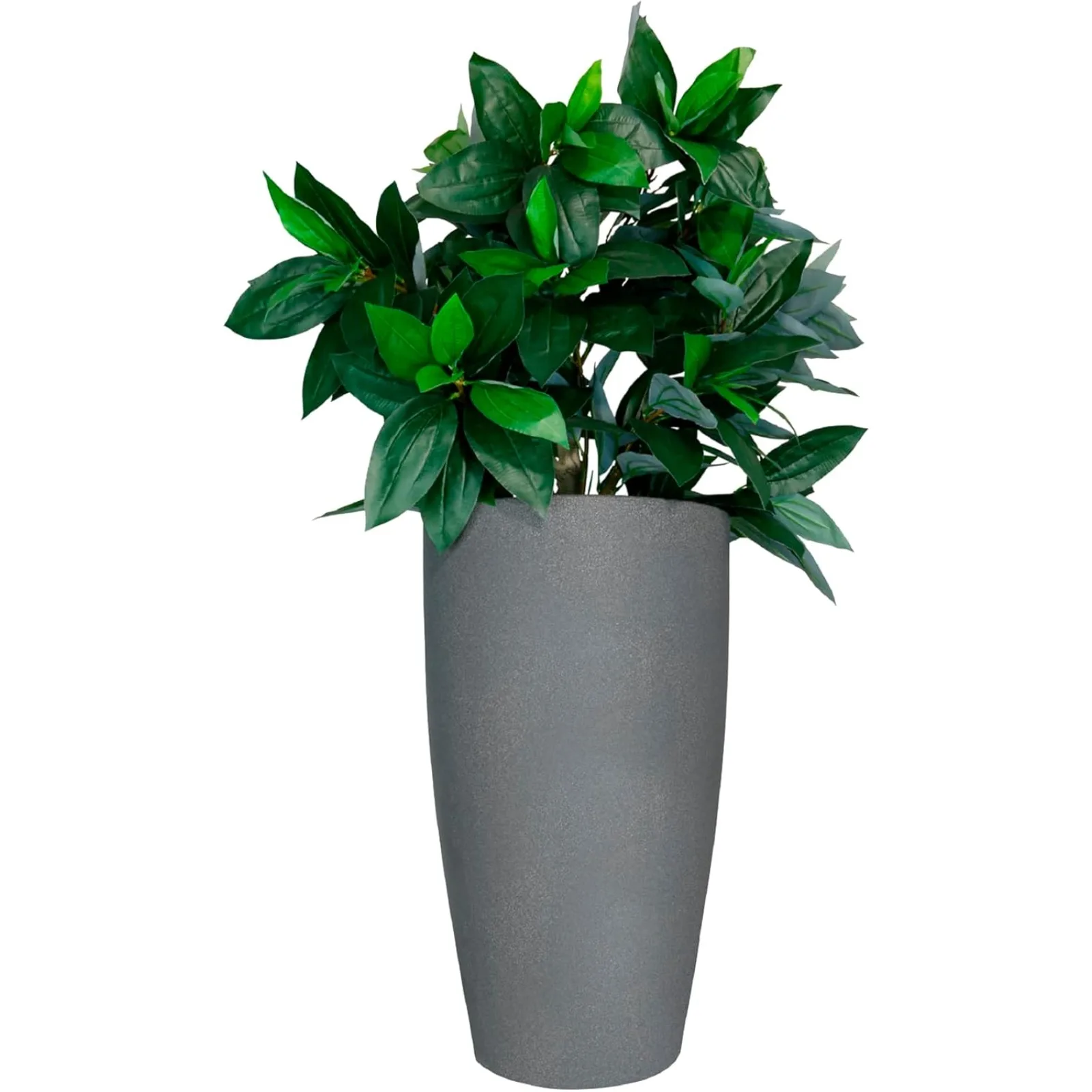 US Elly 27.5 inch Tall Planter for Indoor/Outdoor, Large Planter with Drainage, Lightweight & Durable Taper Pot,