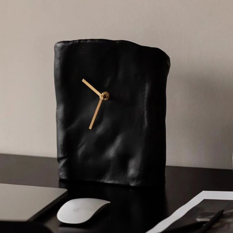 

Designer Cute Table Clocks Vintage Living Room Retro Desk Clock Elegant Contemporary Tables Watches Modern Nordic Home Decor