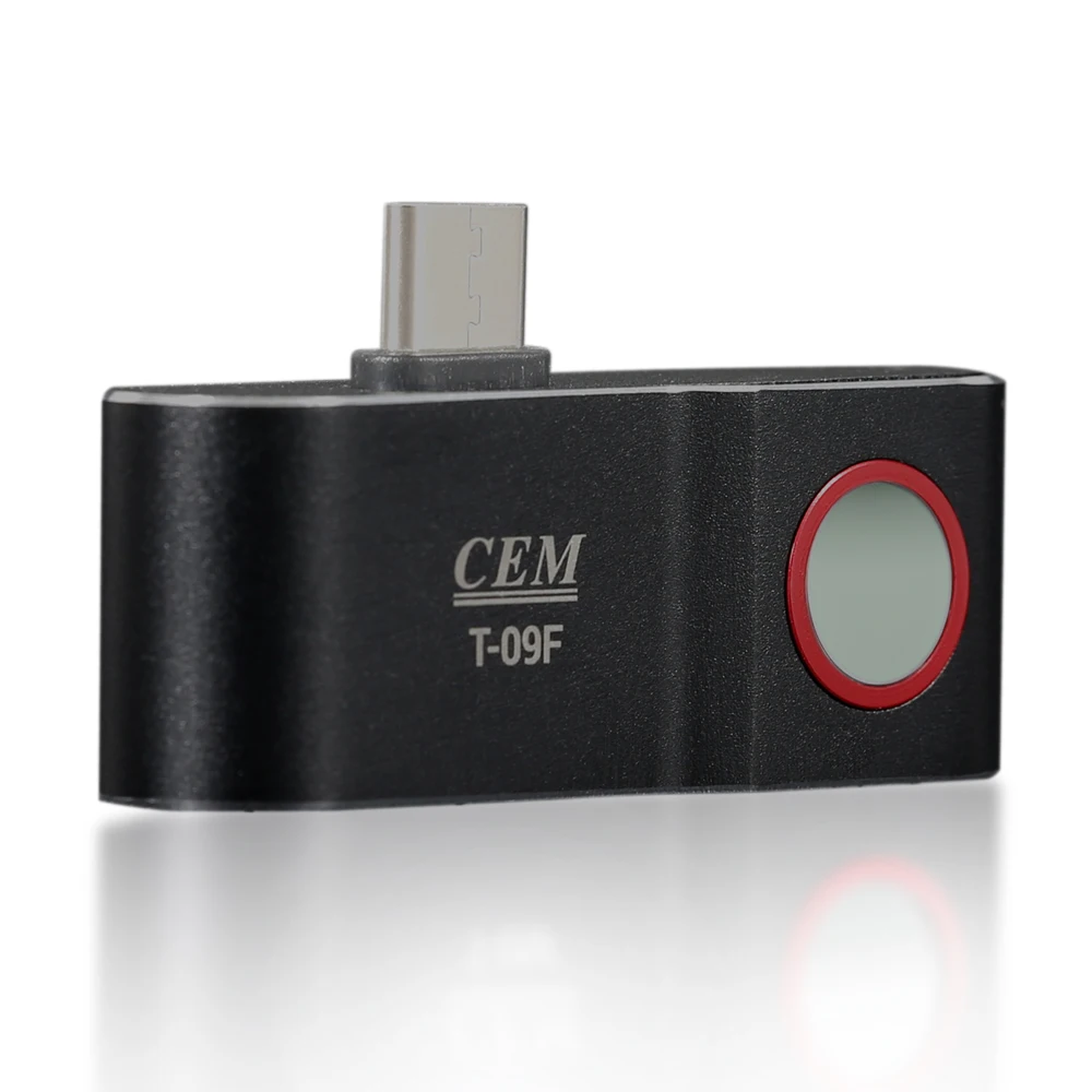 CEM T-09F Thermal Camera, Android USB-CMicroUSB, Infrared Camera Thermal lmager For Industrial