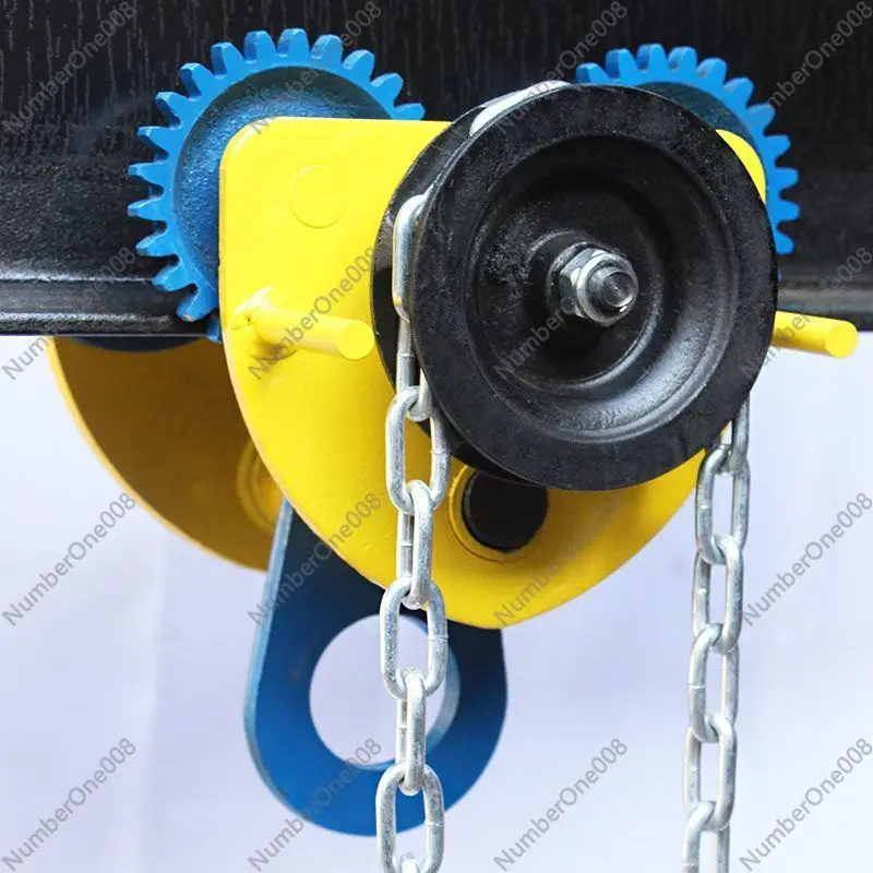 Push Sports Car National Standard 0.5t/1/3 Tons I-beam Pulley Lifting Pulley Track Electric Hoist Accessories Driving