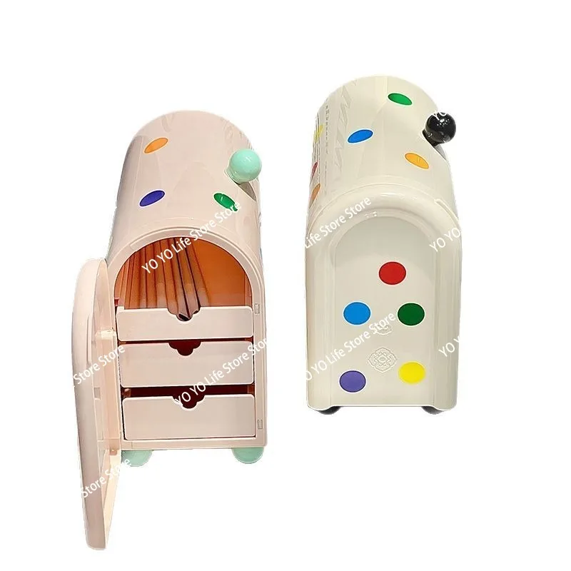 Student dormitory desktop storage box, dresser, lipstick jewelry, sundries, organizing box, drawer type, cosmetic storage box
