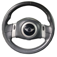 Car Steering Wheel Cover For BMW Mini Coupe 2001-2006 Convertible 2004-2008 For Mini R50 R53 R60 Customize DIY Steering Wrap