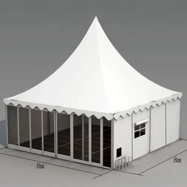 High Quality Outdoor Waterproof Aluminum Tower Tent 3x3 4x4 5x5 Party Tent