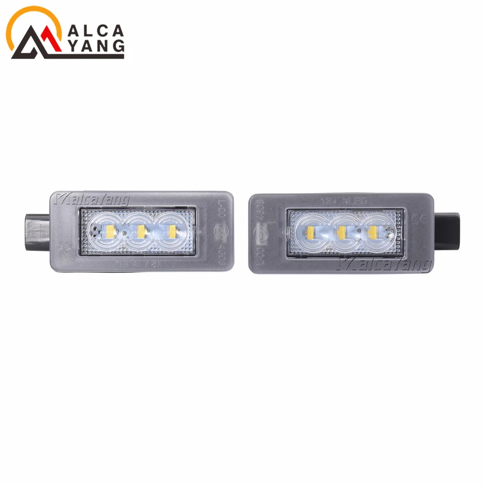 2 Stück Canbus LED Kennzeichenbeleuchtung für Peugeot 3008 2016-2019 207CC 208 308 MK2 2008 5008 Heckklappenleuchte – Detail 11