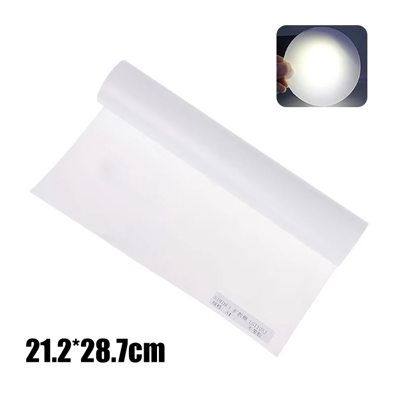 

1Pcs LGT125J 0.125mm LED Light Diffusion Film LCD Backlight PET Film Suitable For Conventional Backlight Lamps Light Boxes