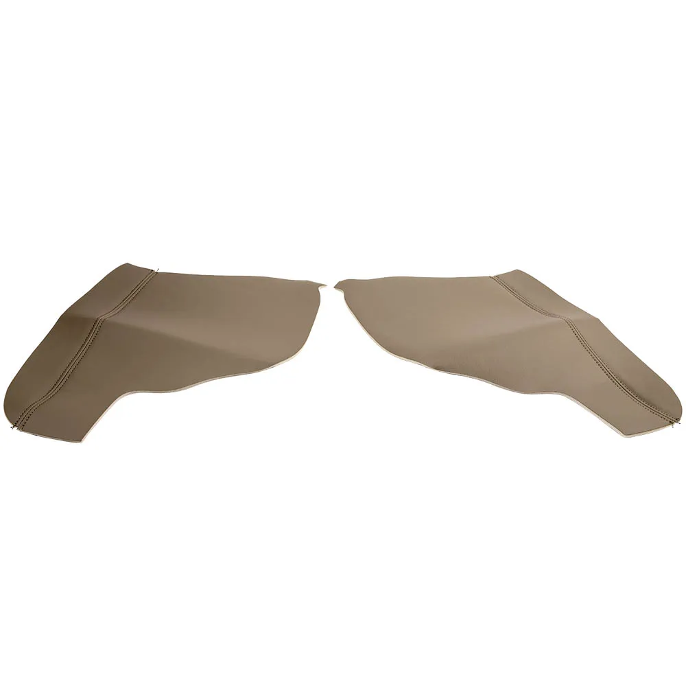 

2pcs Door Armrest Leather Upholstery Cover Gray For Honda Odyssey 2011-2017