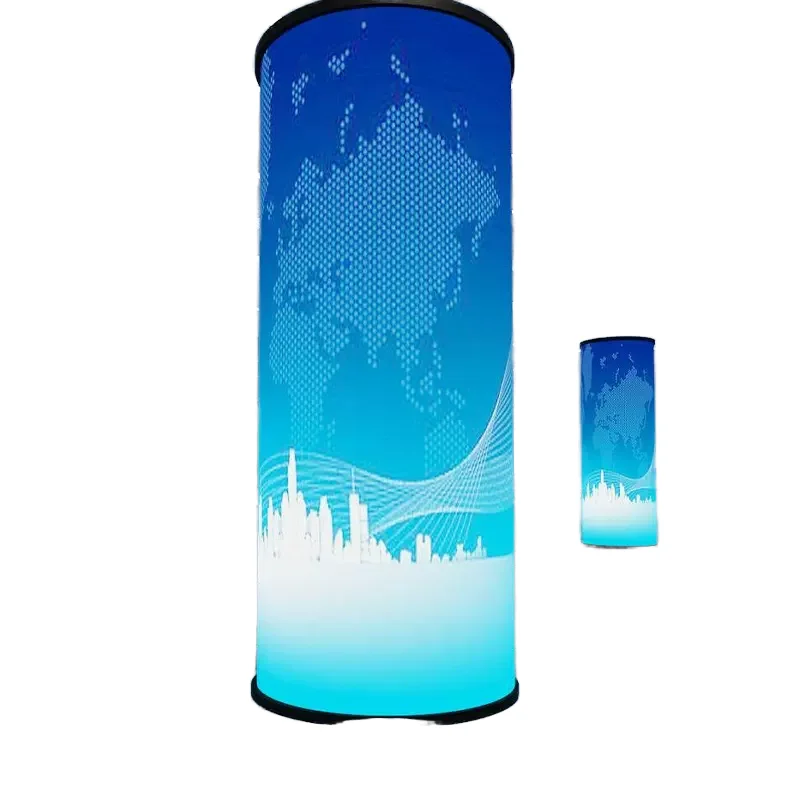 LED SignageCustomized P2 P2.5 P3 Indoor Cylindrical LED Display 360 Degree Round Column LED Screen Panel