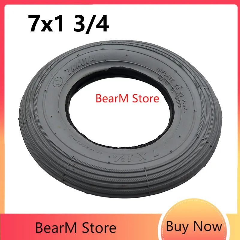 

Brand New High Quality Non-Slip 7x1 3/4 Pneumatic Tires for 7 Inch Electric Wheelchair Front Wheel Accessories