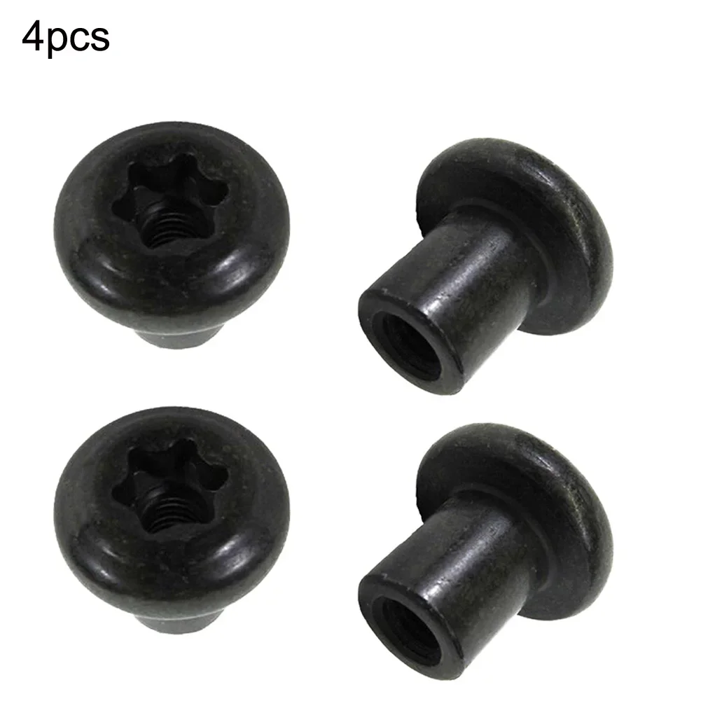 Dobragem PIN Metal Nut Tool, Acessórios de parte para WRANGLER JK 07-19, 06511744AA se encaixa todas as PORTAS de substituição, 4pcs