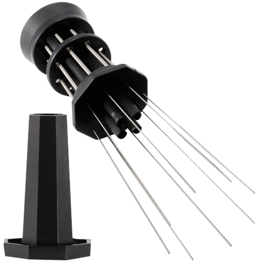 

1 Set Needle Stirrer Espresso Distribution Tool Stainless Steel Easy Clean Ergonomic Handle Coffee Powder Distributor For Bar