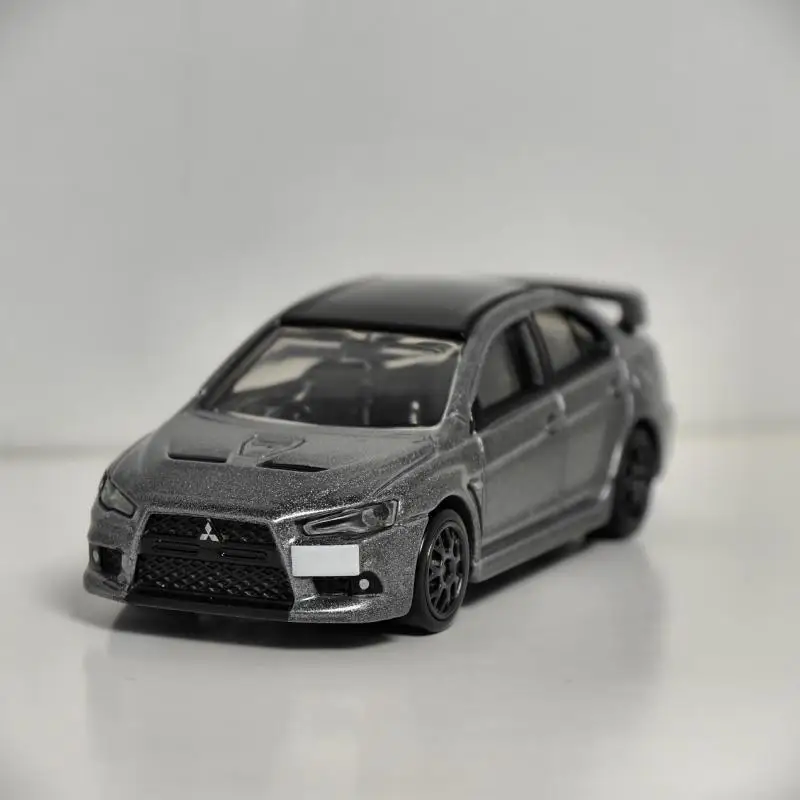 

Takara Tomy Die Cast Car Model Mitsubishi Lancer Evo X Final Edition Alloy Metal Miniature Vehicle Tomica Premium 02 Gift