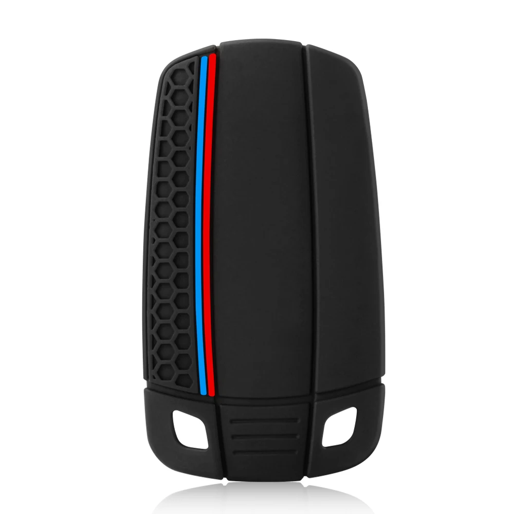 Silicone Car Key Case Cover For BMW E60 E61 E70 E81 E87 E90 E91 E92 X1 X5 X3 1 3 5 6 Series Z4 Key Protector Shell Accessories image 4