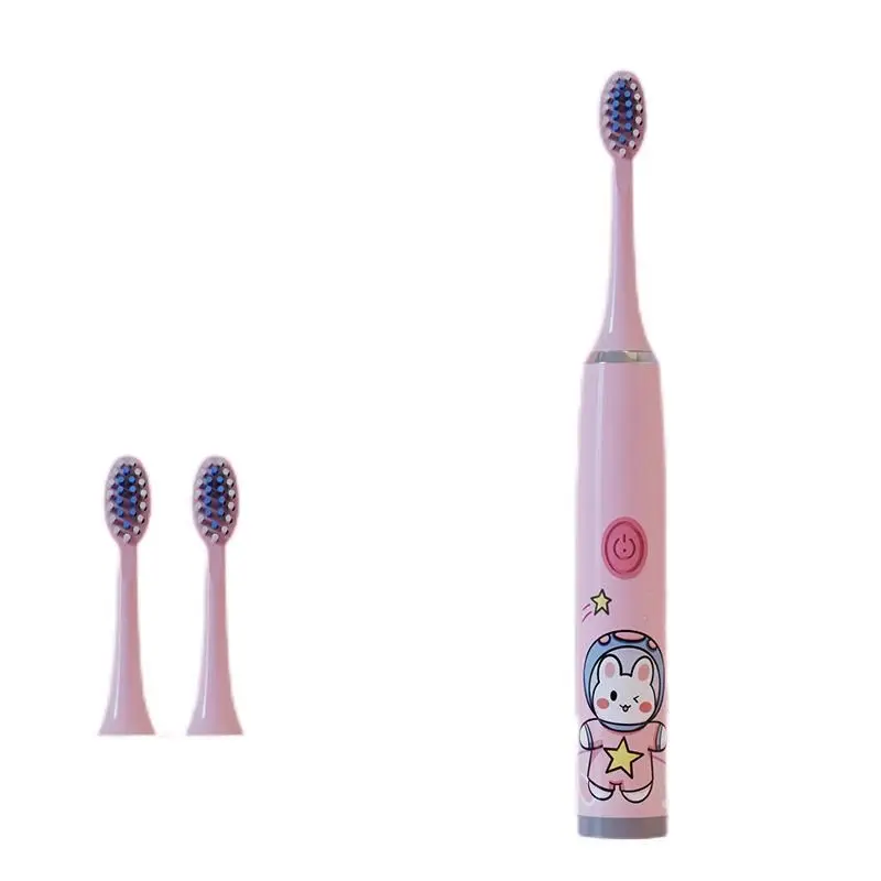 Children\'s Electric Toothbrush Sonic Soft Bristles Protect Teeth Gum Cleaning Ultrasonic Waterproof Rechargeable Toothbrush