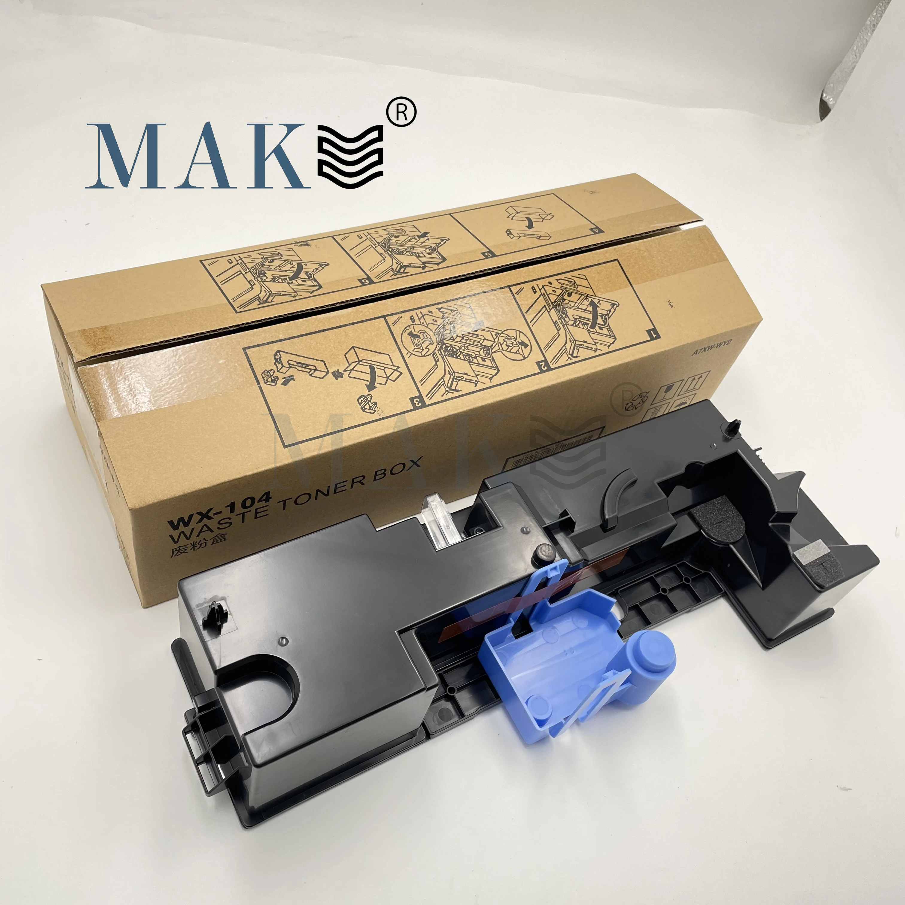 

A7XWWY2 A7XW0Y1 WX104 Контейнер для отработанных тонеров для Konica Minolta Bizhub 227 287 367 7522 7528 7536 AD 289s 369s