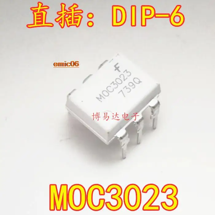 

10 шт., оригинальные Мокасины DIP-6 MOC3023