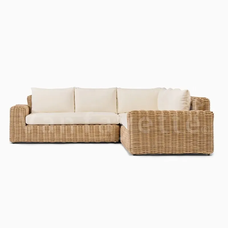 

Cary Garden Furniture Lounge Set Outdoor Sofa and Table