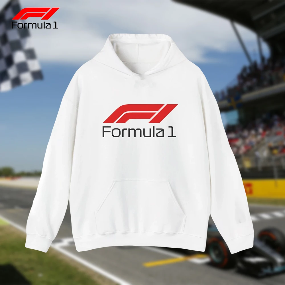 

F1 Racing Team Hoodie Men’s Autumn and Winter Comfortable Sweatshirt for Motorsport Enthusiasts and Outdoor Sports