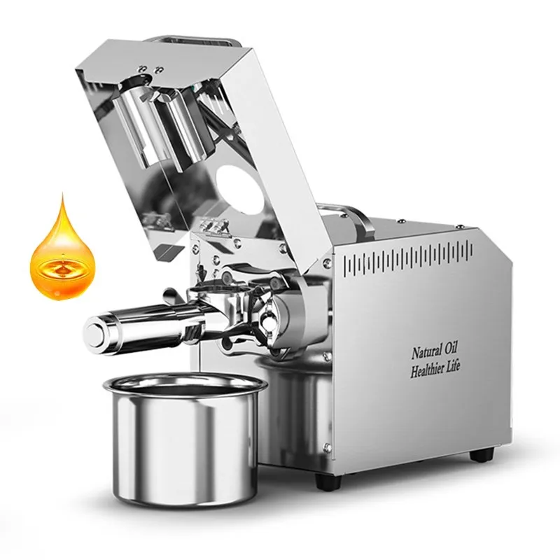 2025 Top Selling Home Automatic Commercial Use Cooking Edible Oil Pressers Sunflower Oil Pressing Machine