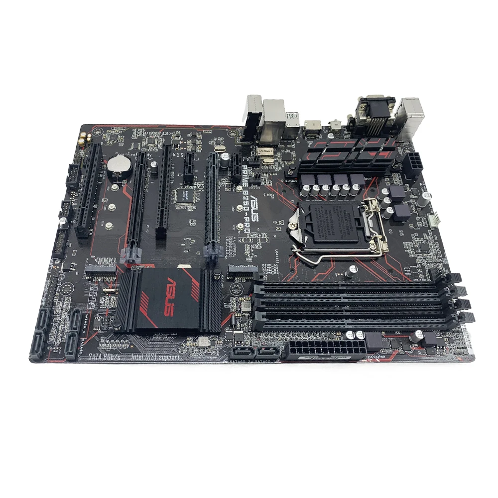 Imagem -04 - Asus-prime B250-pro Motherboard Suporte i7 7700k 6700k I57600k 6500 I3-7350k 6300 Cpu Lga1151 Ddr4 2400mhz Sata Iii Nvme M.2