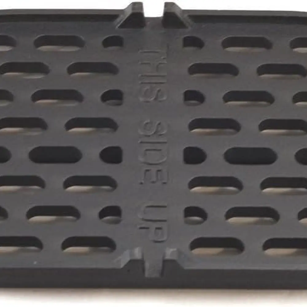 

Charcoal Cast Iron Grilling Grate with XL Size for Enhanced Cooking
