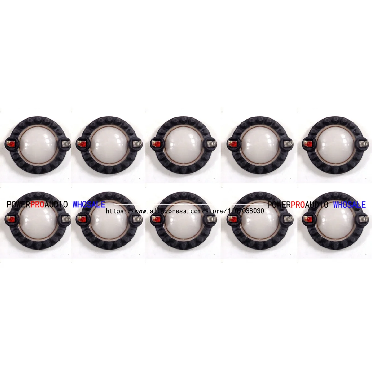 10pcs/Lot for QSC Tweeter Driver Diaphragm for K8 K10 K12 CDX1 1730, 1731, 1745, 1746 Speaker 8 Ohm