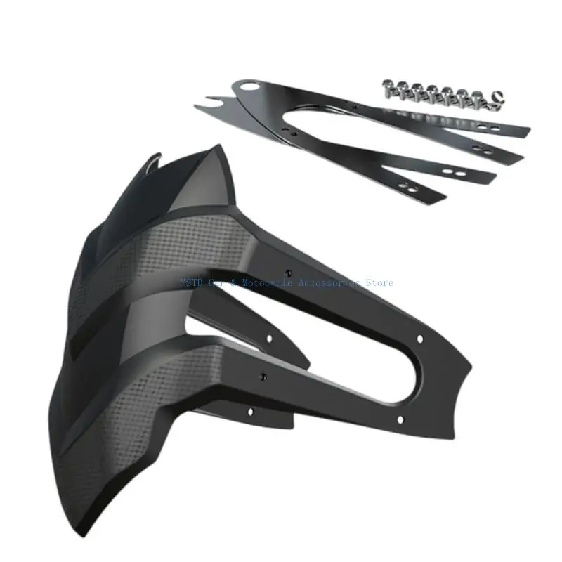 L5BC All Weather Motorcycle Mud Flap for Clean Vehicle Protections Bike Mudguard for Effective Splash Reduction on Wet Roads