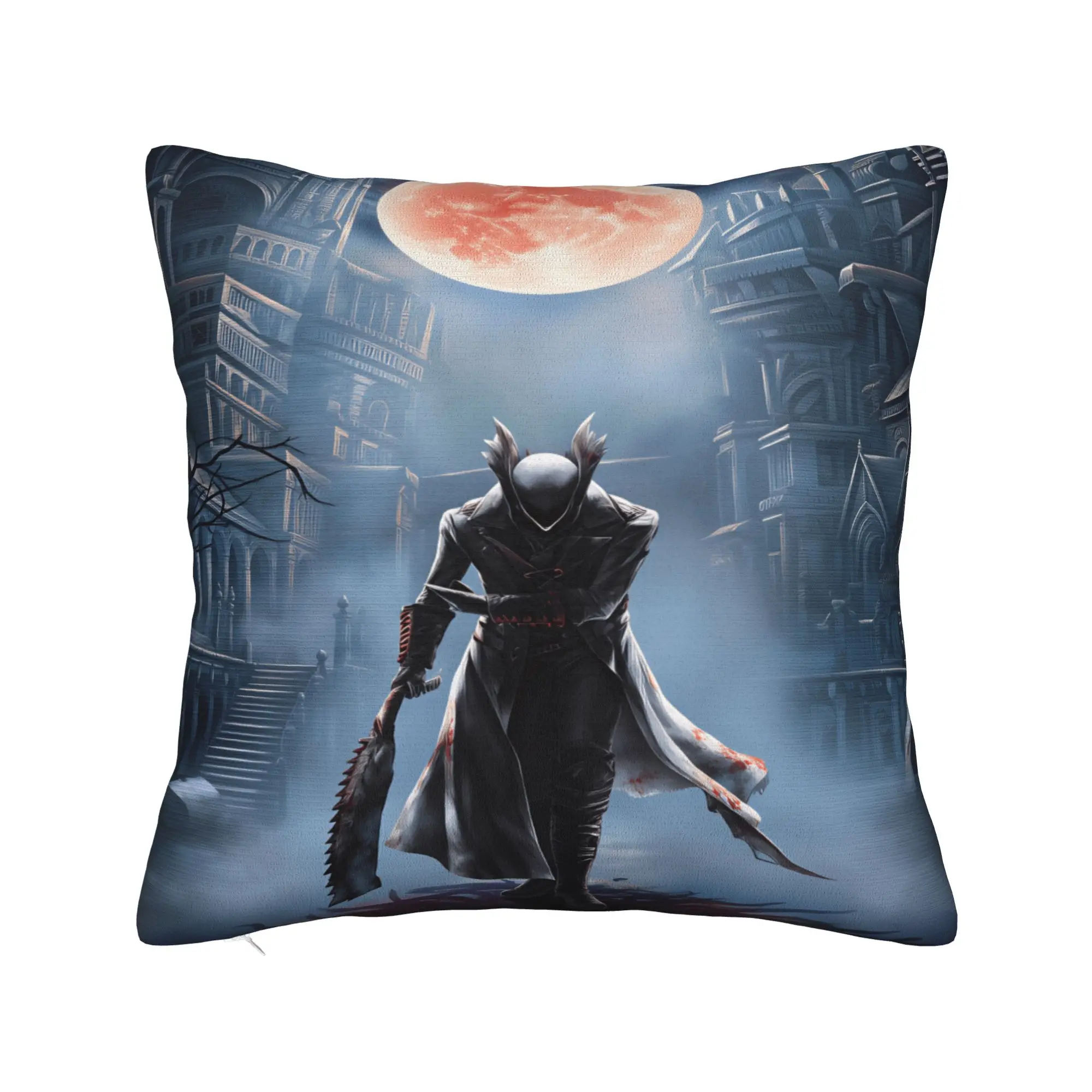 Pillow Cover Game Bloodborne  Retro Trendy Pillow Case For Wedding Party Home Decor Pillowcases