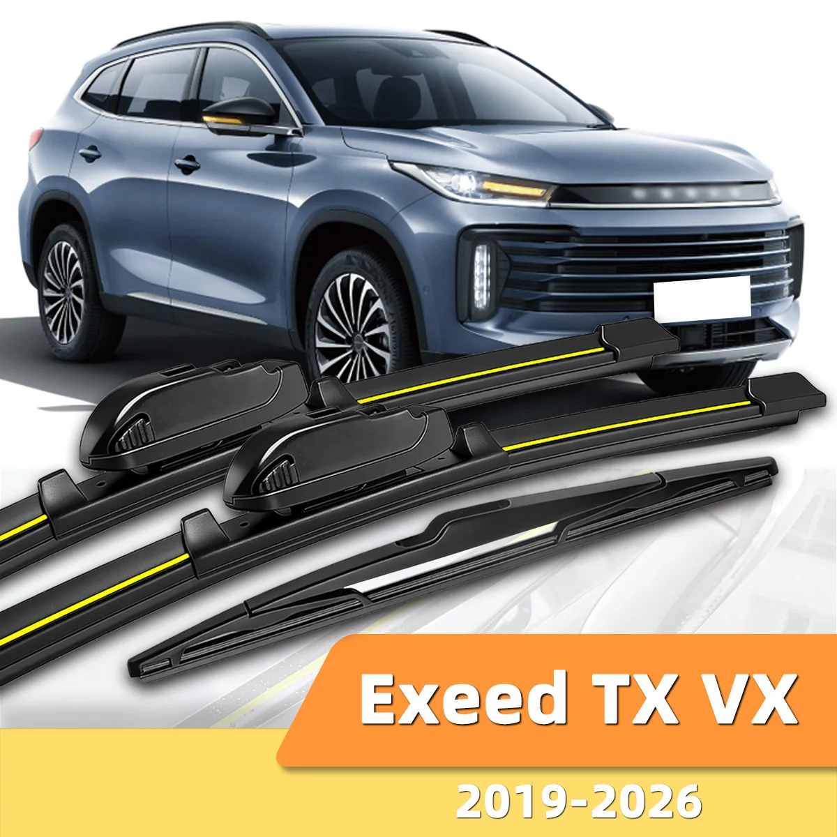 3PCS Front And Rear…