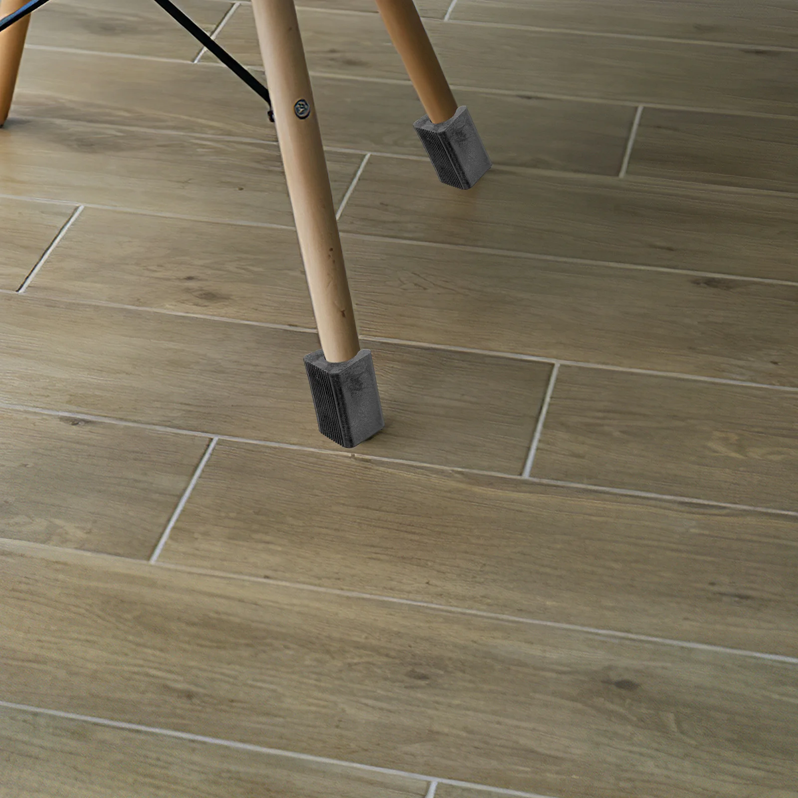 

24pcs U-Shaped Chair Leg Pads Plastic Hook Floor Protectors Reusable Felt Pads For Hardwood Floors Furniture Leg Tube Sleeve