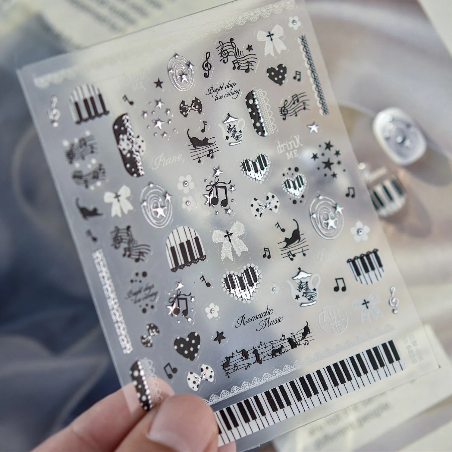 5D Jelly Ocean Nail Art Sticker Tropischer Meeresdelfin Kleiner Fisch Koralle Seestern Blase Sommerfrisch Selbstklebende Maniküre – Detail 7