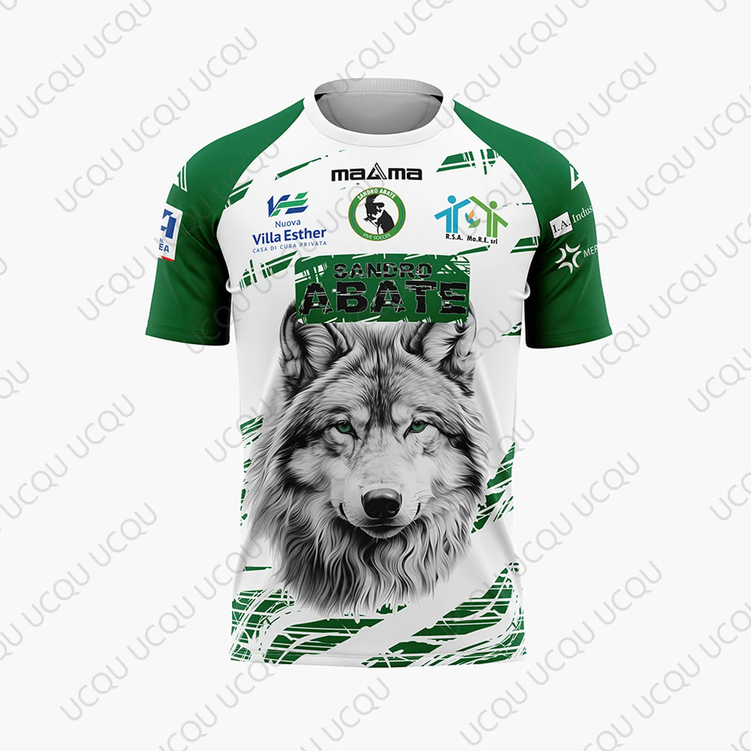 Camiseta de Fútbol Sala 2026 ASD Sandro Abate, Camiseta de Fútbol de Cinco contra Cinco para Interiores, Secado Rápido, para Adultos y Niños