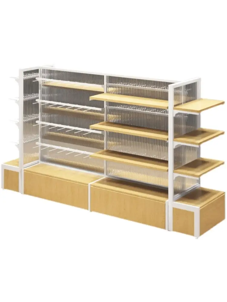 Office supplies Zhongdao cabinet steel and wood single and double-sided display case