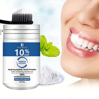 YUTIKUE 10% nHAP Tooth Powder 50g - Hydroxyapatite Teeth Whitening, Deep Cleaning & Fresh Breath, 7 Days Bright Smile​
