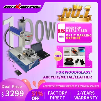 Portable Fiber Laser Marking Machine 20W 30W For Jewelry Phone Components Precision…