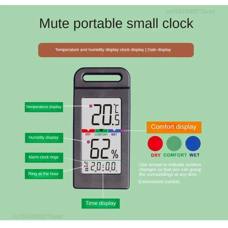 Imagem -03 - Youpin-mini Termômetro ao ar Livre Medidor de Temperatura e Umidade para Camping Montanhismo Sensor de Veículo Estação Meteorológica Ferramentas