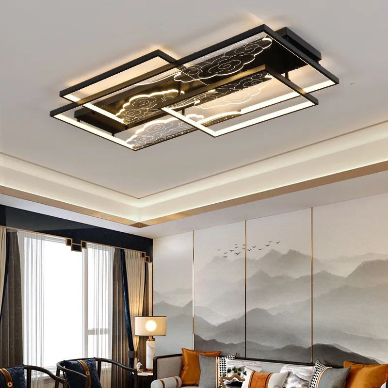 Modern LED Ceiling Light Simple Ultra-thin Living Room Lighting Creative Study Bedroom Ceiling Lamp New Restaurant Light Fixture