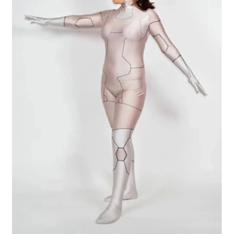 Ghost in the Shell Suit Major Cosplay Costume 3D Print Catsuit Halloween Zentai Suit Adult/Kids